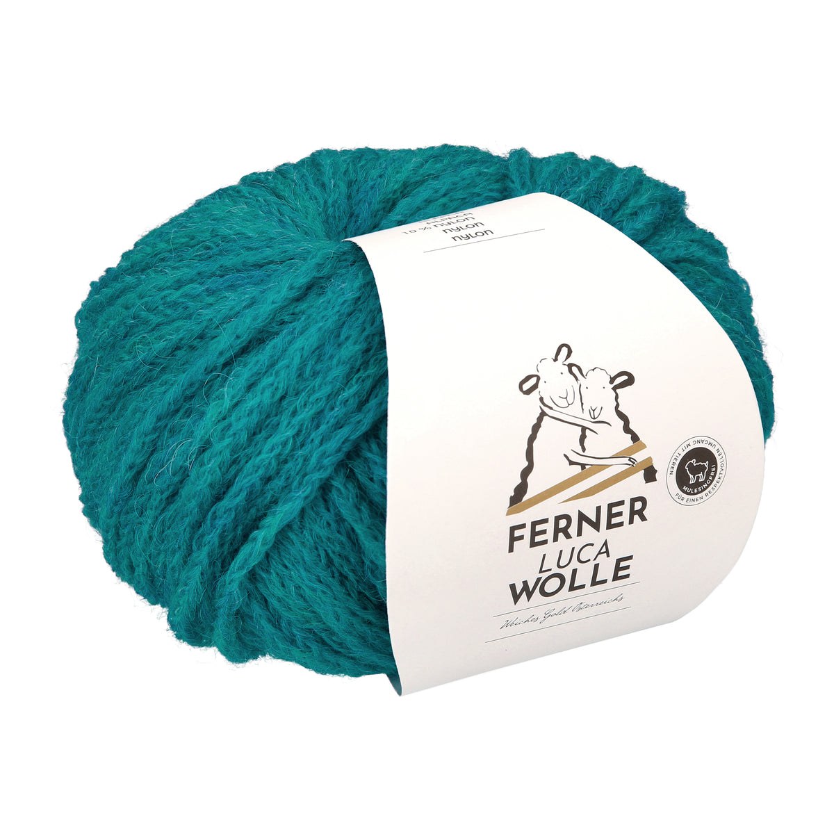 Ferner Wolle Luca Kettgarn 63 % Merino extrafine, 27 % Baby Alpaca, 10 % Nylon Nadelstärke 4+