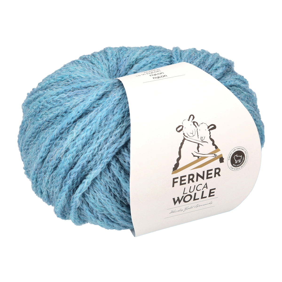 Ferner Wolle Luca Kettgarn 63 % Merino extrafine, 27 % Baby Alpaca, 10 % Nylon Nadelstärke 4+