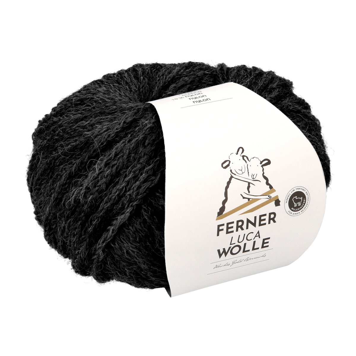 Ferner Wolle Luca Kettgarn 63 % Merino extrafine, 27 % Baby Alpaca, 10 % Nylon Nadelstärke 4+