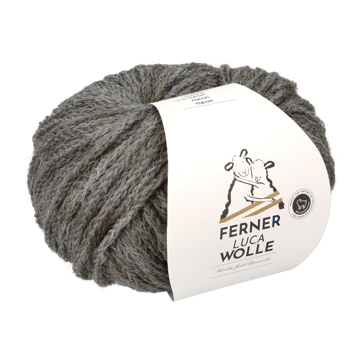Ferner Wolle Luca Kettgarn 63 % Merino extrafine, 27 % Baby Alpaca, 10 % Nylon Nadelstärke 4+