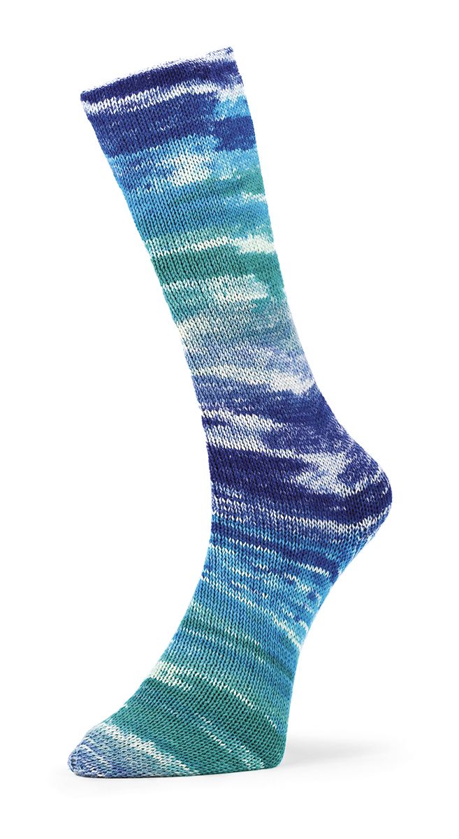 Laines du NORD MAD Socks Sockenwolle 4fädig 100 g mit Trennfaden