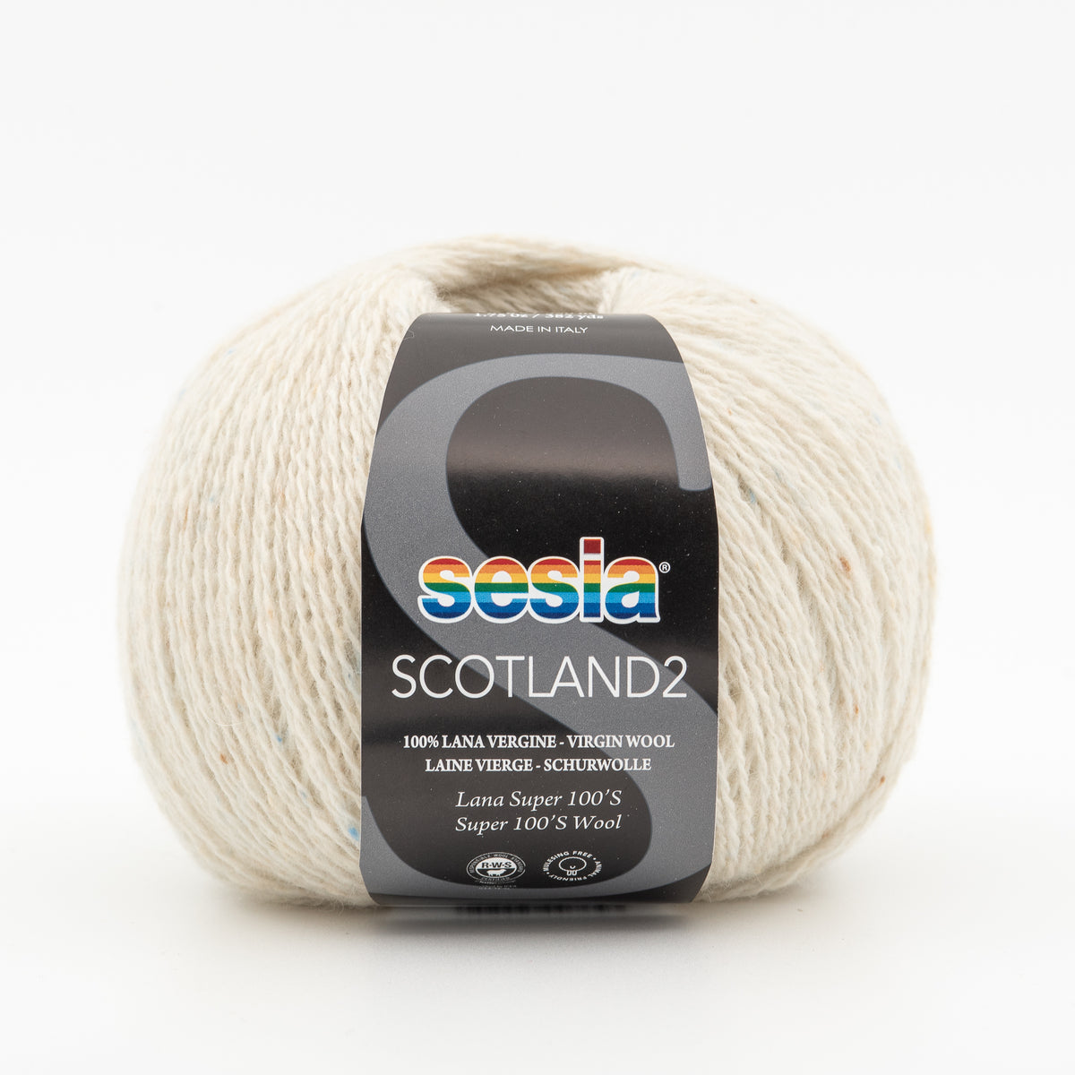 Sesia Scotland 2 50 g 350 m - 100 % Merinowolle
