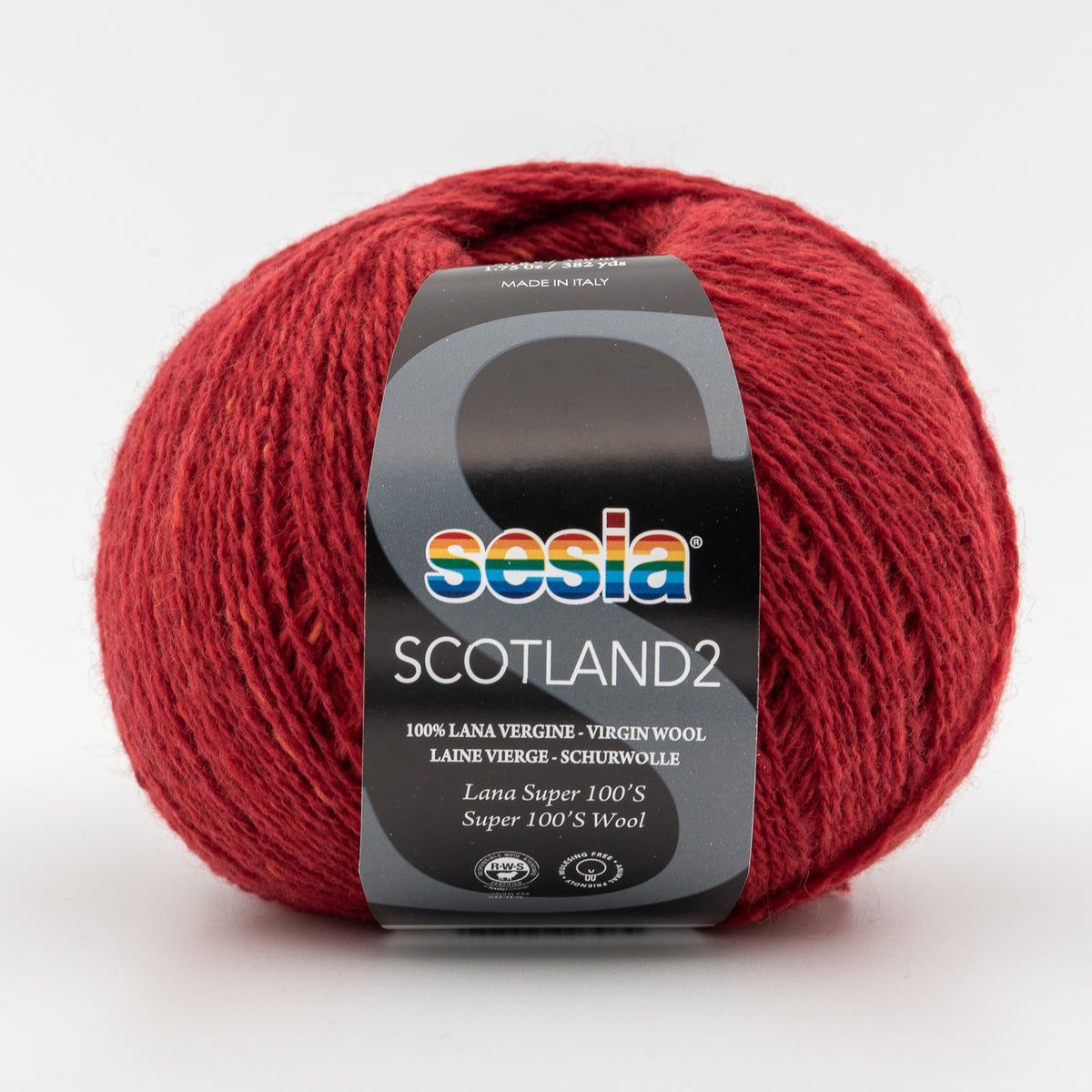 Sesia Scotland 2 50 g 350 m - 100 % Merinowolle