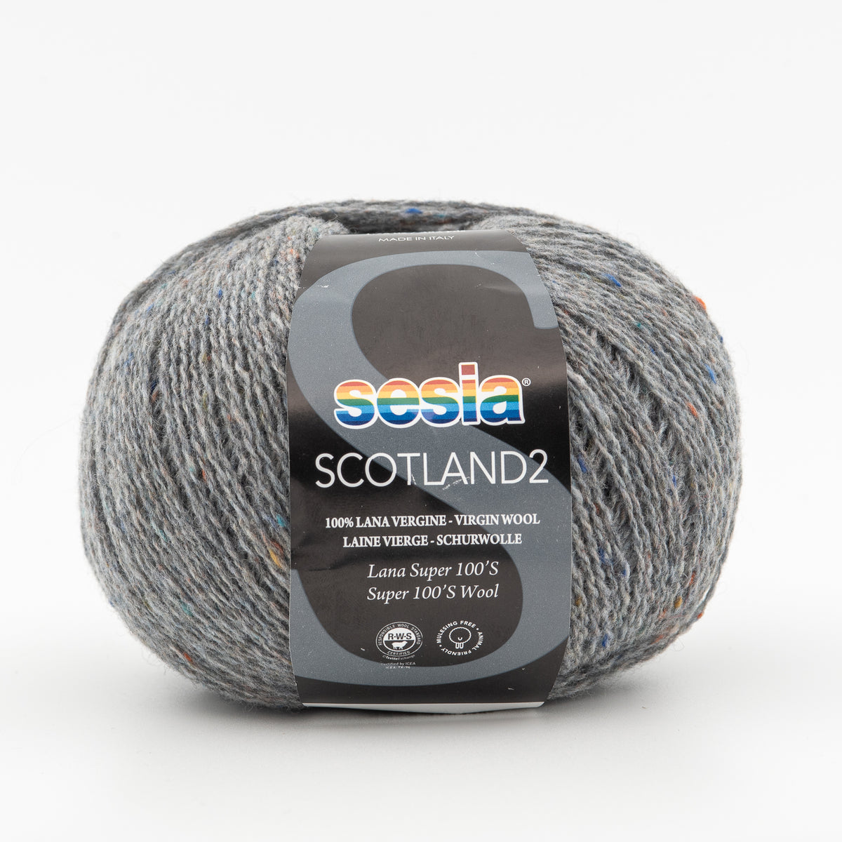Sesia Scotland 2 50 g 350 m - 100 % Merinowolle