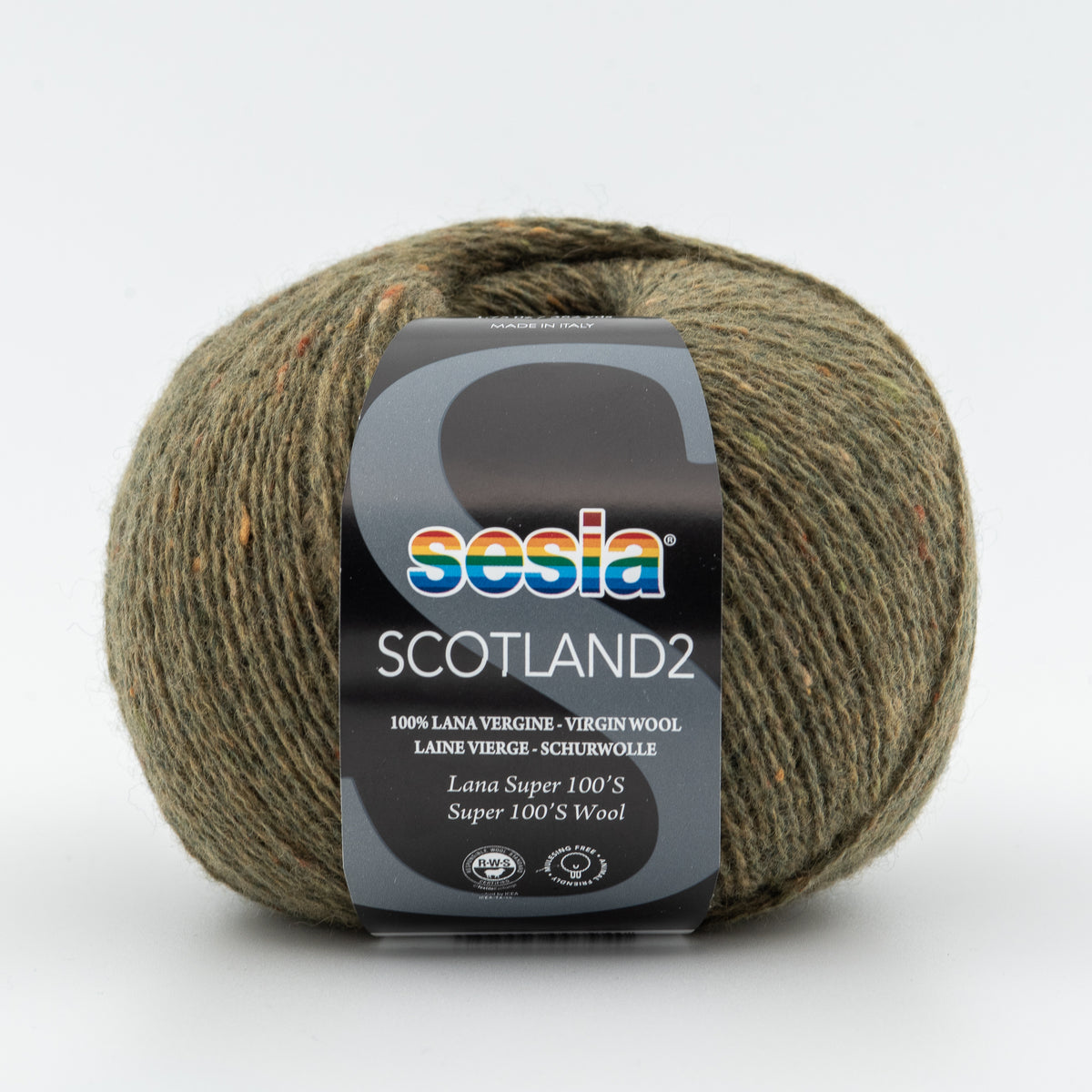 Sesia Scotland 2 50 g 350 m - 100 % Merinowolle
