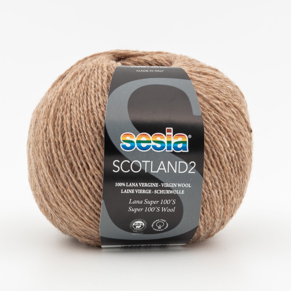 Sesia Scotland 2 50 g 350 m - 100 % Merinowolle