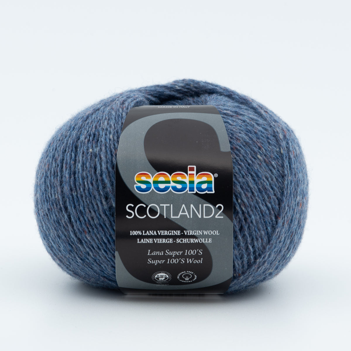 Sesia Scotland 2 50 g 350 m - 100 % Merinowolle
