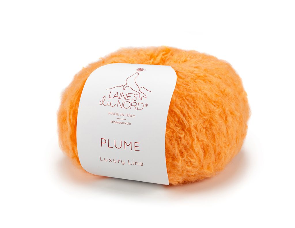 Laines du Nord Plume  85 % Makò-Baumwolle, 15 % Nylon 50 g 150 m