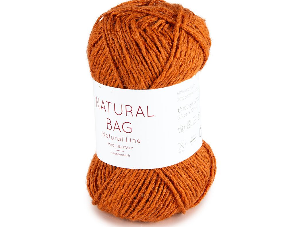 Laines du NORD Natural Bag - Jute & Baumwolle für natürliche Projekte 100 m 100 g