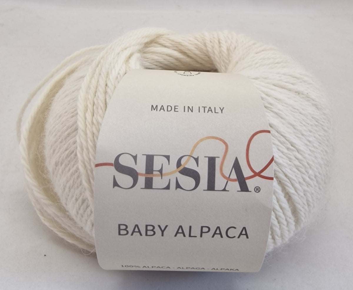Sesia Baby Alpaka 100% Alpaka 50 g 150 m