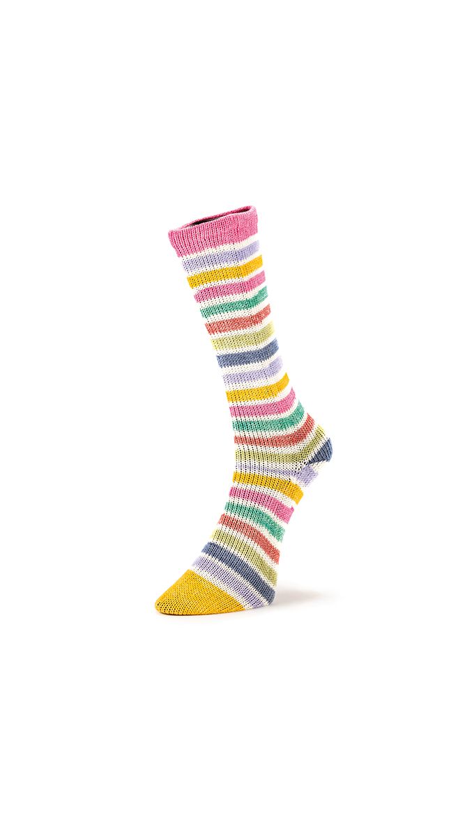 Laines du Nord Summer Socks Infinity Sockenwolle 88% Baumwolle, 12 % Nylon 80 g