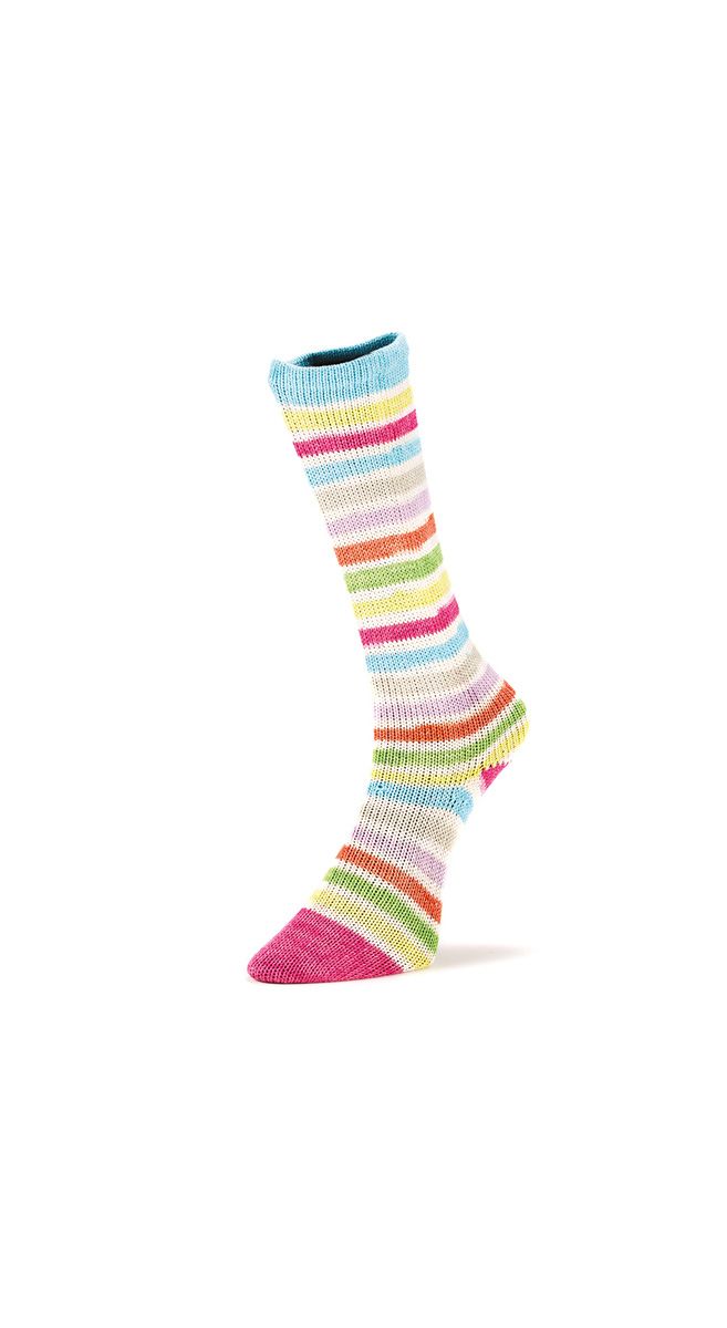 Laines du Nord Summer Socks Infinity Sockenwolle 88% Baumwolle, 12 % Nylon 80 g