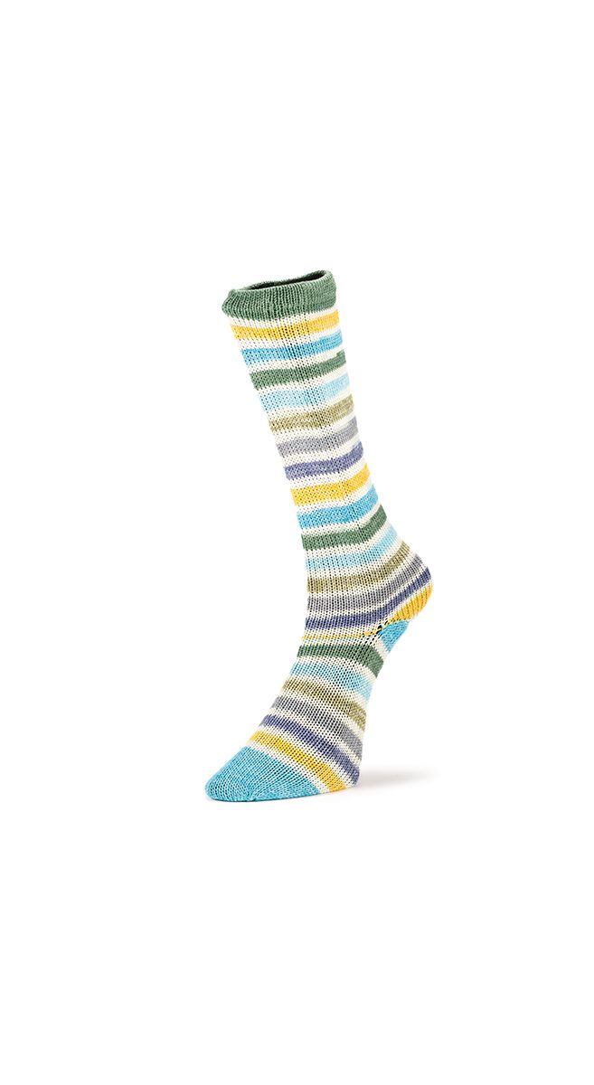 Laines du Nord Summer Socks Infinity Sockenwolle 88% Baumwolle, 12 % Nylon 80 g