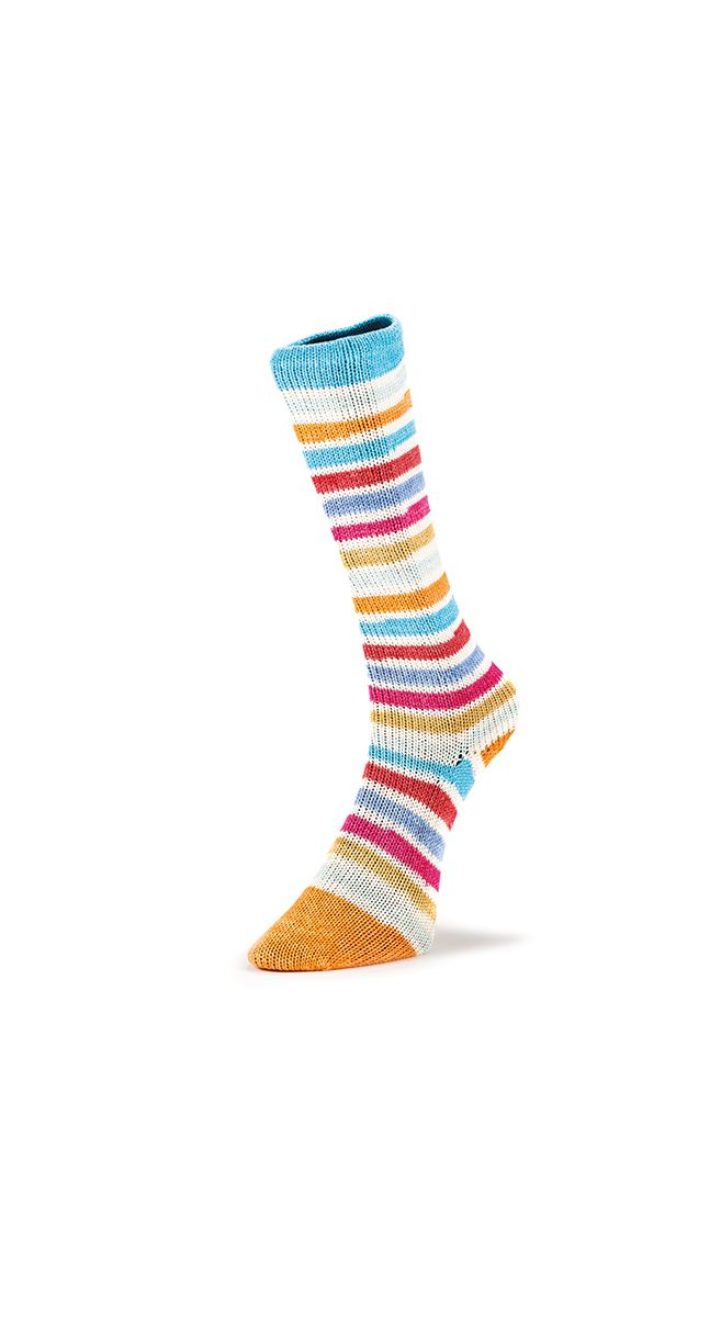 Laines du Nord Summer Socks Infinity Sockenwolle 88% Baumwolle, 12 % Nylon 80 g